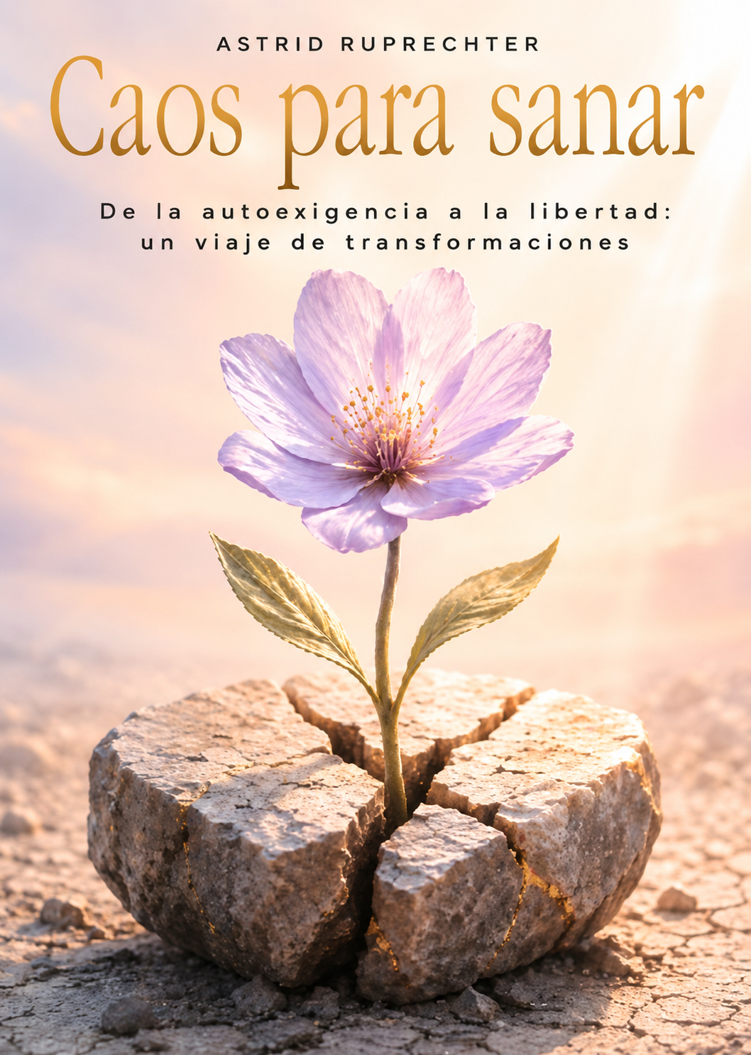 Tapa del libro Caos para sanar, de Astrid Ruprechter